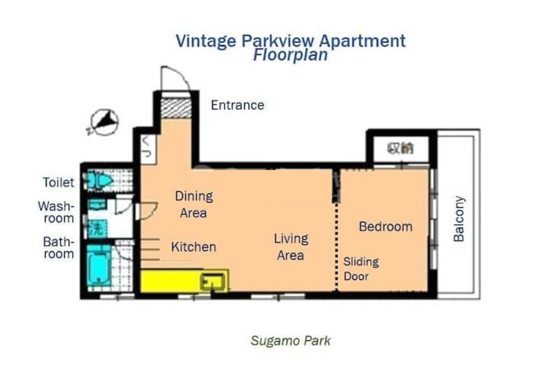 The Bonsai Otsuka 202, Fresh Parkside Private In Apartment *